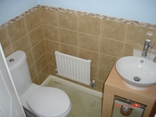St Neots: new cloakroom suite