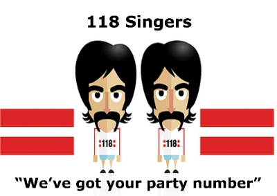 118 118 Singing Waiters