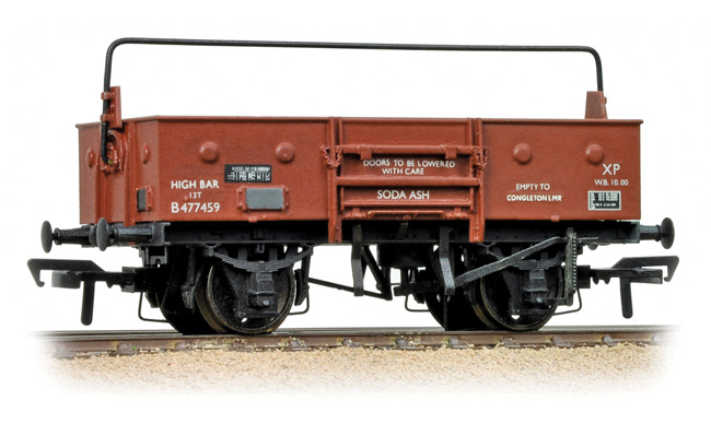 13 Ton Open Wagon w/Sheet Rail Highbar BR Bauxite (Late)
