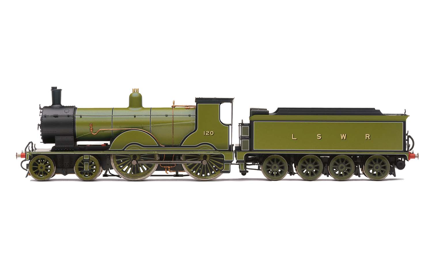 LSWR, Class T9, 4-4-0, 120 - Era 2