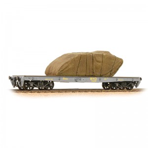 WD 40T Parrot Bogie Wagon WD Grey with sheeted tank