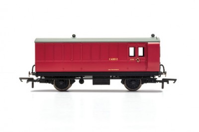 Hornby R4688 BR Collett Coach Corridor Composite RH Crimson and Cream OO Gauge for sale online 