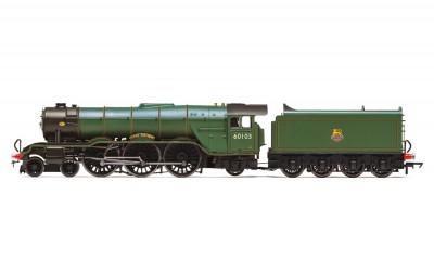 BR, A3 Flying Scotsman (die cast footplate and flickering firebox)