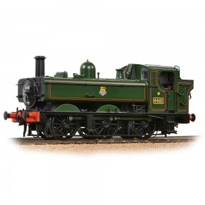 GWR 64XX Pannier Tank 6421 BR Lined Green (early emblem)