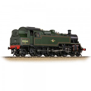 BR Standard 3MT Tank 82041 BR lined green Late Crest