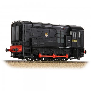 Class 08 13052 BR Black - Early Emblem
