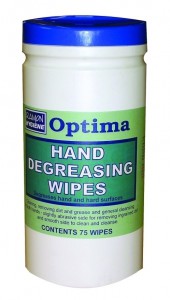 Hand & Skin Degreasing Wipes (80 large wipes per tub)