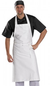 Catering apron white