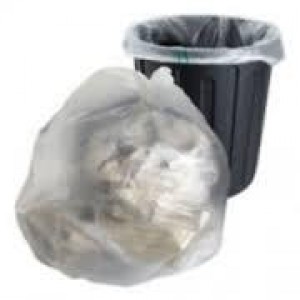EXCELLENT QUALITY 100 x Strong Heavy Duty Clear Refuse Sacks Bags 18x29x39" 