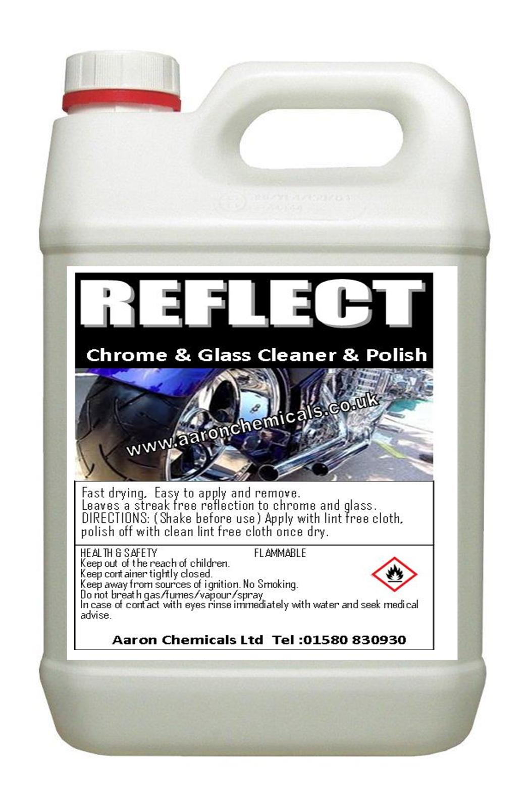 Relect Chrome & Glass Polish, Valeting & Vehicle Cleaning