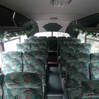 interior 1952 Leyland coach