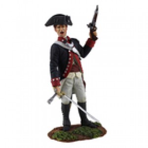 16031 W Britain Clash of Empires. Continental Line/1st American Regiment Officer No.1, 1777-1787 