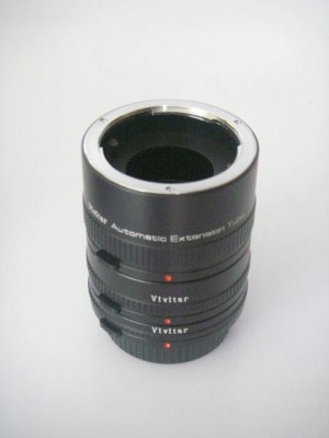 VIVITAR AUTO EXTENSION TUPE SET(OLYMPUS FIT)***