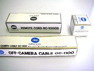 MINOLTA AF CAMERA ACCESSORIES***