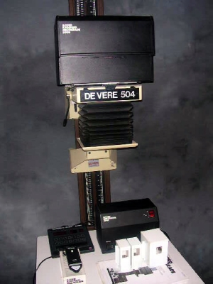 DE VERE 504 BENCH ENLARGER+ ILFORD 500 MULTIGRADE SYSTEM***