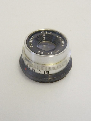 SOLIGOR 50mm f3.5 LENS***