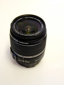 CANON IS EF-S 18-55mm f3.5-5.6 image stabilizer LENS***