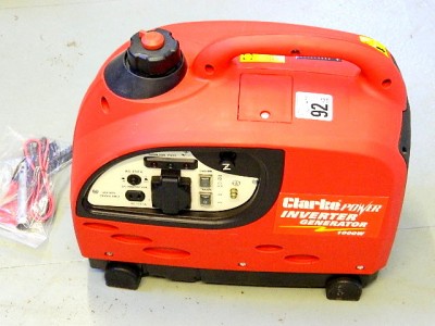 CLARKE POWER INVERTER 1000W GENERATER(unused)