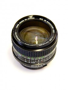 MINOLTA MC W.ROKKOR-SG 28mm F3.5 LENS***