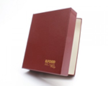 ILFORD ARCHIVA PRESTIGE-PORTFOLIO BOX-BURGUNDY-8X10