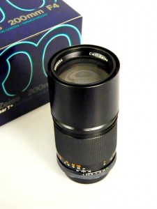 CARL ZEISS 200mm TELE TESSAR T f4 LENS***