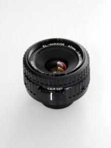 NIKON EL NIKKOR 40mm f4 LENS***