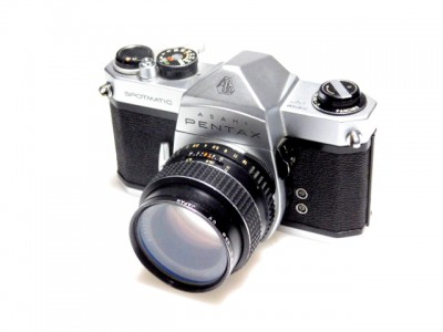 PENTAX SPOTMATIC + SMC TAKUMAR 55mm f2 LENS***