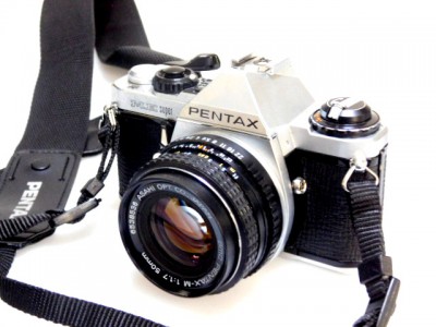 PENTAX ME SUPER + 50mm f1.7 LENS***