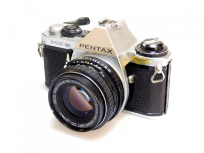 PENTAX ME SUPER + 50mm f1.7 LENS***
