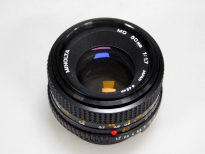 MINOLTA MD 50mm f1.7 LENS***