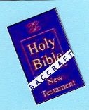 Miniature 20 page printed Holy Bible