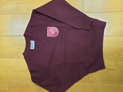 DELACY PRIMARY V NECK SWEATSHIRT