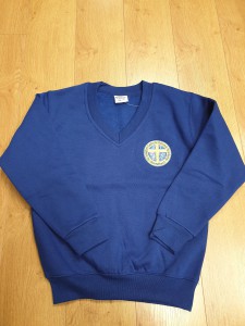 ST JOSEPHS school v-neck sweat shirt