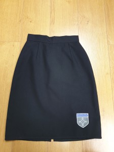 CARLETON HIGH SCHOOL SKIRT WITH LOGO