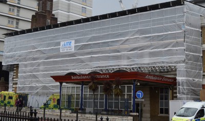 Temporary Roof scaffolding