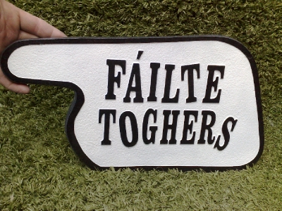 Black Granite Custom Cut In White