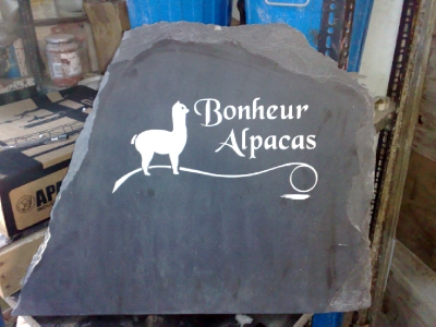 Alpacas sign