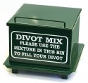 square sided divot mix bin