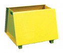 slope sided tee bin