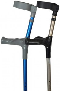 Comfort Grip Adjustable Crutches
