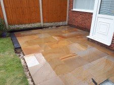 Polished Indian Stone Patio