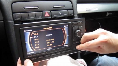 Audi A4 RNS-E Navigation Plus Sat Nav System