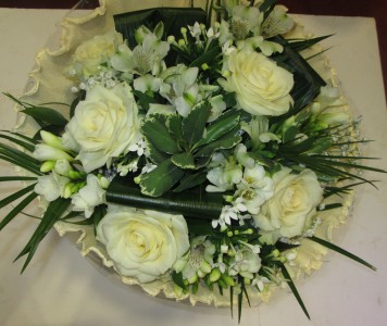 SA1 Silver Wedding Bouquet