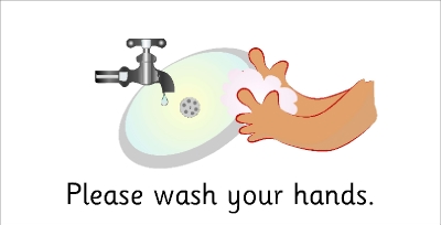 SAFETY SIGN - PLEASE WASH YOUR HANDS