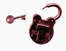 Padlock and Key