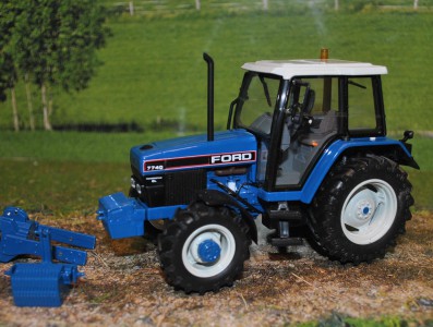 Ford 7740 4wd Tractor, Imber Based                                                                                                                                                                                                                         