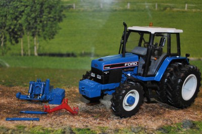 Ford 7740 4wd Drw Tractor, Imber Based                                                                                                                                                                                                                     