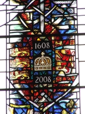 Temple Church, Charter Window detail