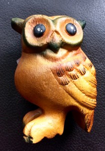 Hooting owl ,3 inches