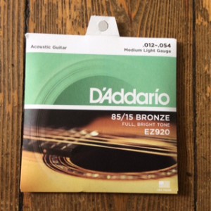 D'Addario Acoustic 12's EZ920